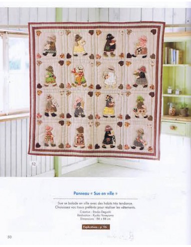 Les Promendades Quiltées de Sunbonnet...