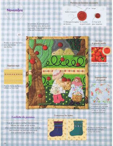 Les Promendades Quiltées de Sunbonnet...