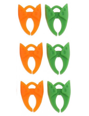 6 Pince-Canettes "Tulips Bobbin...