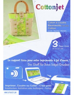 "Cottonjet" Support Tissu à...