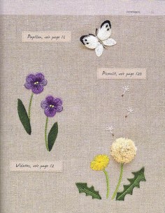 Fleurs de Jardins Brodées... 2