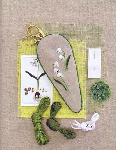 Fleurs de Jardins Brodées Main - YUKI...