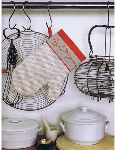 Fleurs de Jardins Brodées Main - YUKI...