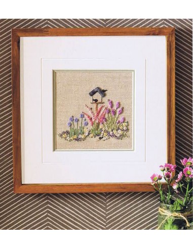 Un Jardin Anglais en Broderie...