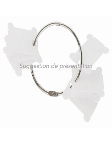 Anneau Ouvrable de 12 cm - Argent