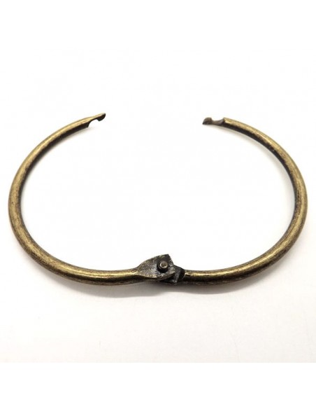 Anneau Ouvrable de 7.5 cm - Bronze - La Couserie Créative