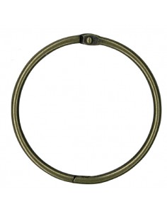 Anneau Ouvrable de 7.5 cm - Bronze - La Couserie Créative