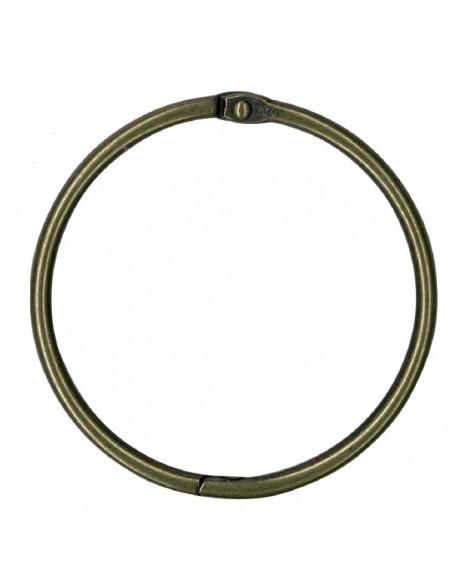 Anneau Ouvrable de 7.5 cm - Bronze - La Couserie Créative