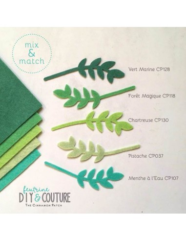 Feutrine "The Cinnamon Patch" - Pistache