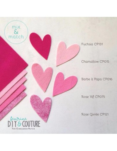 Feutrine "The Cinnamon Patch" - Rose...