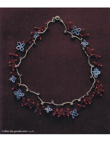 Bijoux de Fleurs en Frivolité - PEIKKO