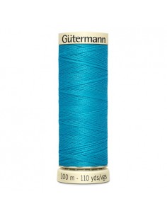 Fil à Coudre 100% polyester 100m Gütermann - TURQUOISE 736