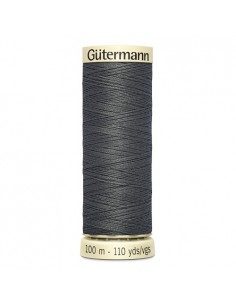 Fil à Coudre 100% polyester 100m Gütermann - GRIS ANTHRACITE 702