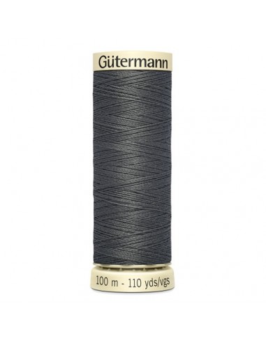 Fil à Coudre 100% polyester 100m Gütermann - GRIS ANTHRACITE 702