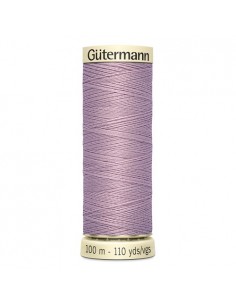 Fil à Coudre 100% polyester 100m Gütermann - MAUVE CLAIR 568