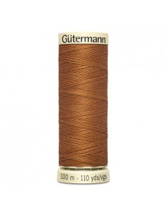 Fil à Coudre 100% polyester 100m Gütermann - ROUX 448