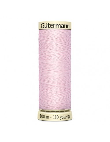 Fil à Coudre 100% polyester 100m Gütermann - ROSE POUDRE 372