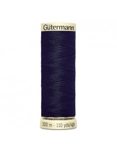 Fil à Coudre 100% polyester 100m Gütermann - MARINE FONCE 339