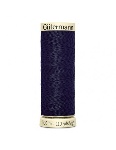 Fil à Coudre 100% polyester 100m Gütermann - MARINE FONCE 339