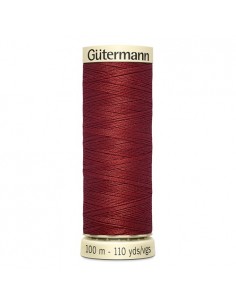 Fil à Coudre 100% polyester 100m Gütermann - ROUILLE 221