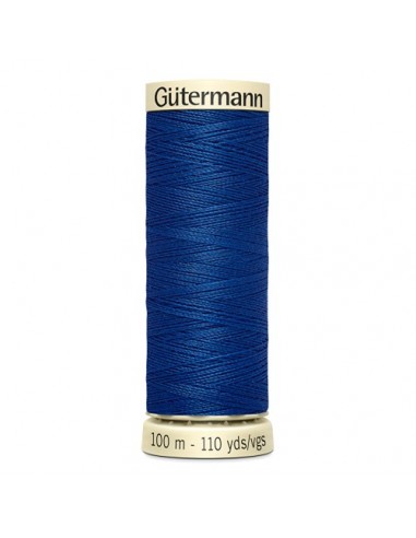 Fil à Coudre 100% polyester 100m Gütermann - BLEU FRANCE 214