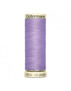 Fil à Coudre 100% polyester 100m Gütermann - MAUVE 158