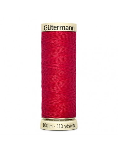 Fil à Coudre 100% polyester 100m Gütermann - ROUGE 156