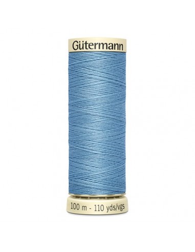 Fil à Coudre 100% polyester 100m Gütermann - BLEU 143