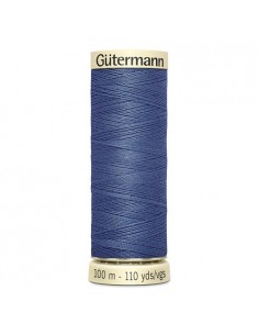 Fil à Coudre 100% polyester 100m Gütermann - BLEU JEAN 112