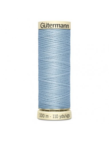 Fil à Coudre 100% polyester 100m Gütermann - BLEU CIEL 75