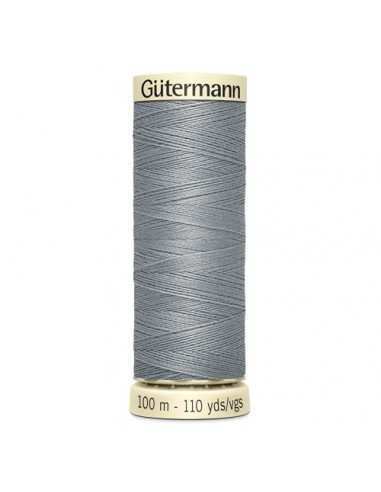 Fil à Coudre 100% polyester 100m Gütermann - GRIS 40