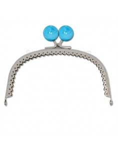 Fermoir Argent 12 cm à...