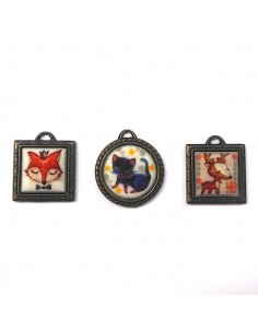 Pendentif Carré ou Rond...