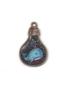 Pendentif "Ampoule" Bronze... 2
