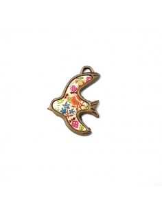 Pendentif "Oiseau" Bronze -... 2