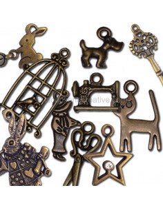Pendentif Fantaisie Bronze...