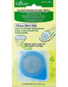 5 Lames Circulaires de 45mm - Clover