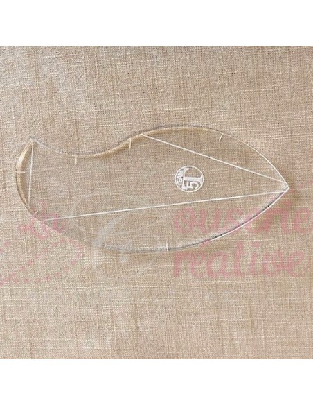 Règle "4 Courbes" pour Quilting & Matelassage