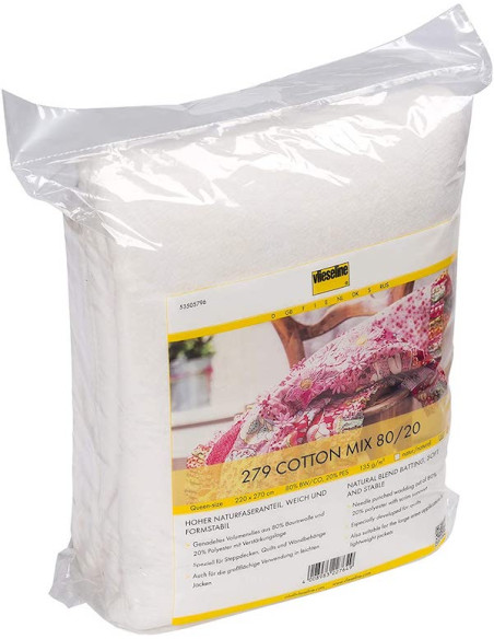 279 COTTON MIX Molleton Aiguilleté - VLIESELINE - La Couserie Créative