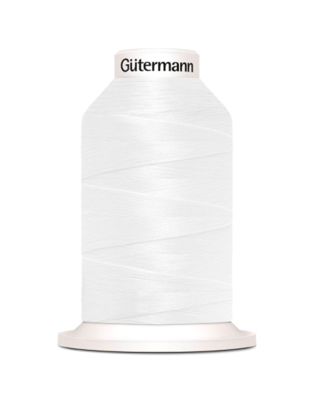 Fil Mousse à Surjeter "Bulky Lock 80" BLANC - GÜTERMANN - La Couserie Créative