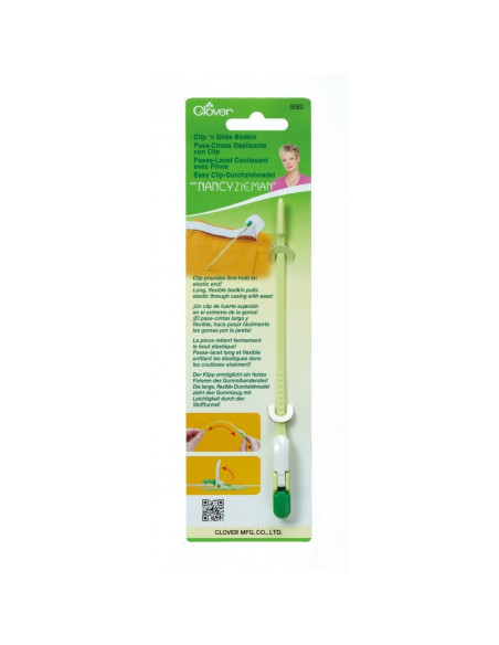 Passe-Lacet Coulissant avec Pince - Clover - La Couserie Créative