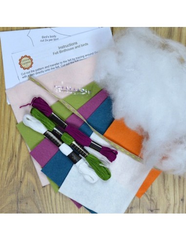 Kit Feutrine "La Maison des Oiseaux"...
