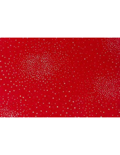 Feutrine Rouge Pailletée GLITZY
